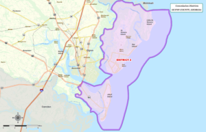 Glynn County Commission Map District Two (2)