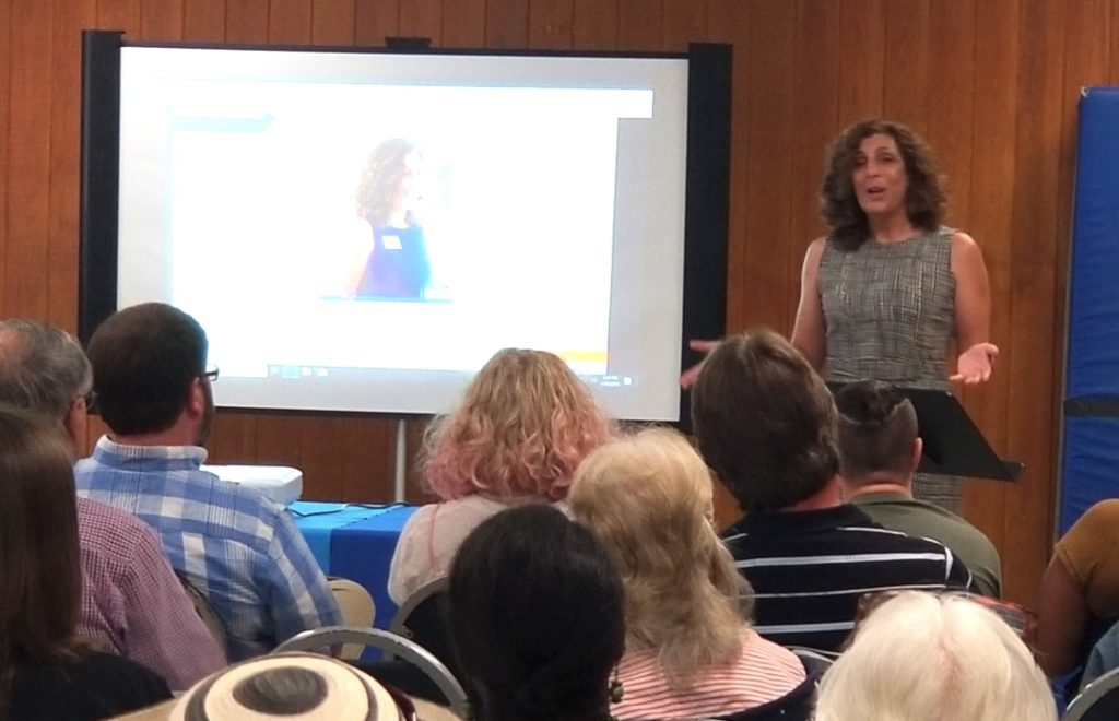 Lisa Ring, chair of the Democratic party of Georgia's 1st Congressional District.